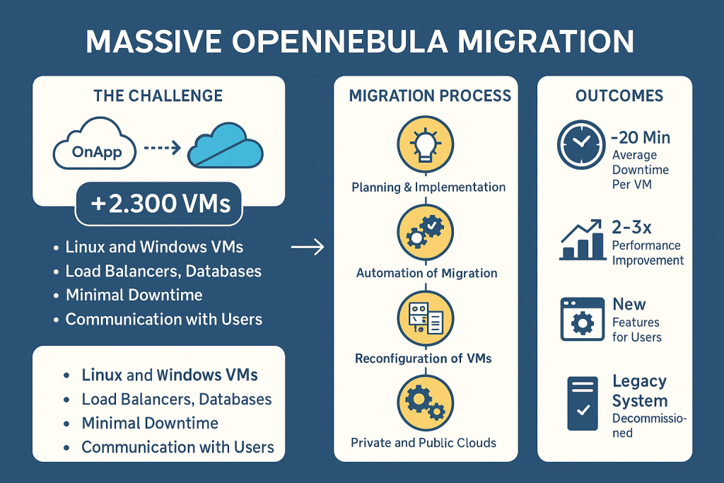 OpenNebula Migration
